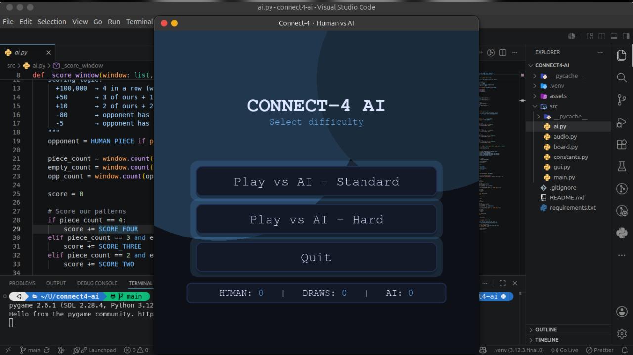 Screenshot of Connect-4